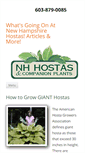 Mobile Screenshot of nhhostasdatabase.com